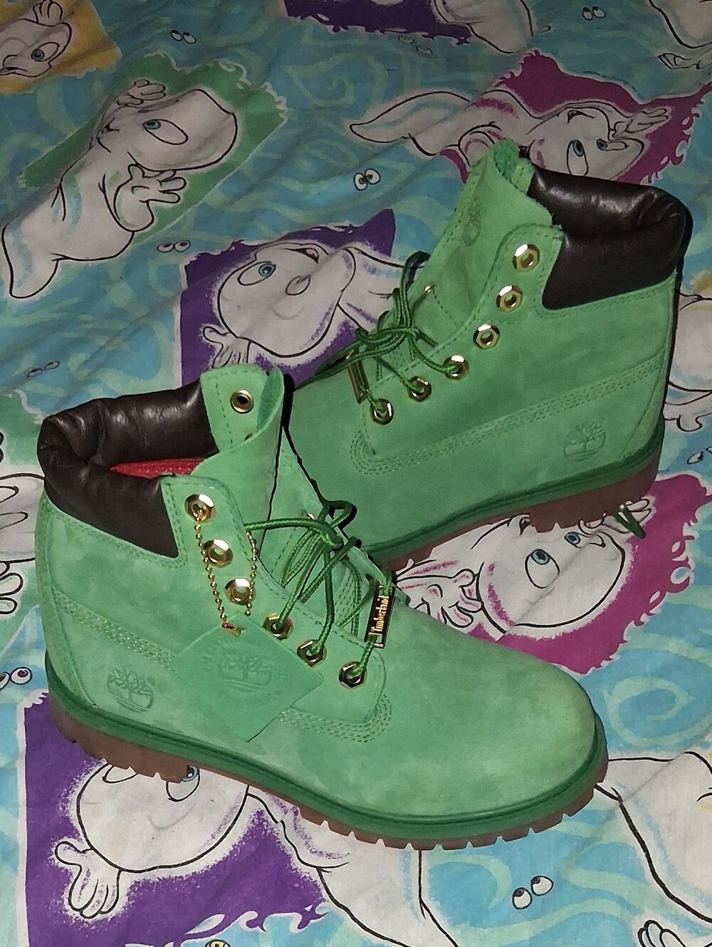 Timberland Vintage Green Boots